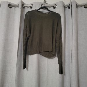 Harper Army Green Sweater
